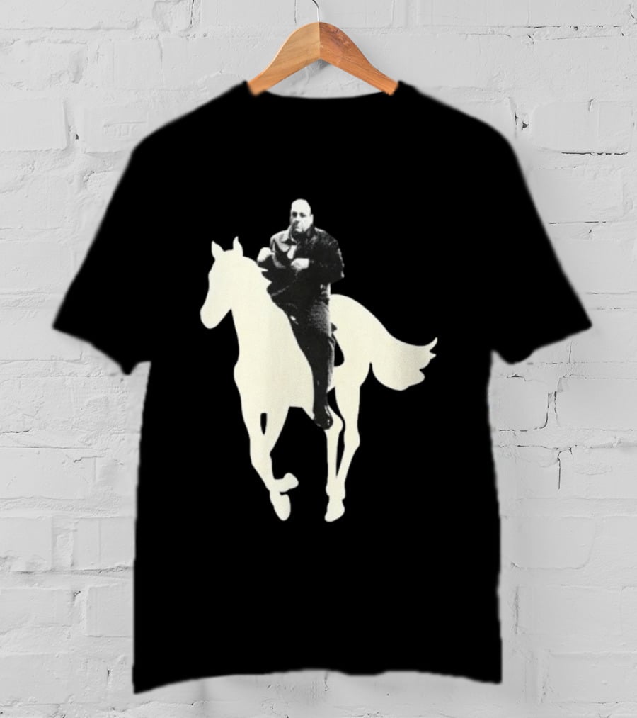 James Gandolfini The Sopranos Horse Riding T-Shirt