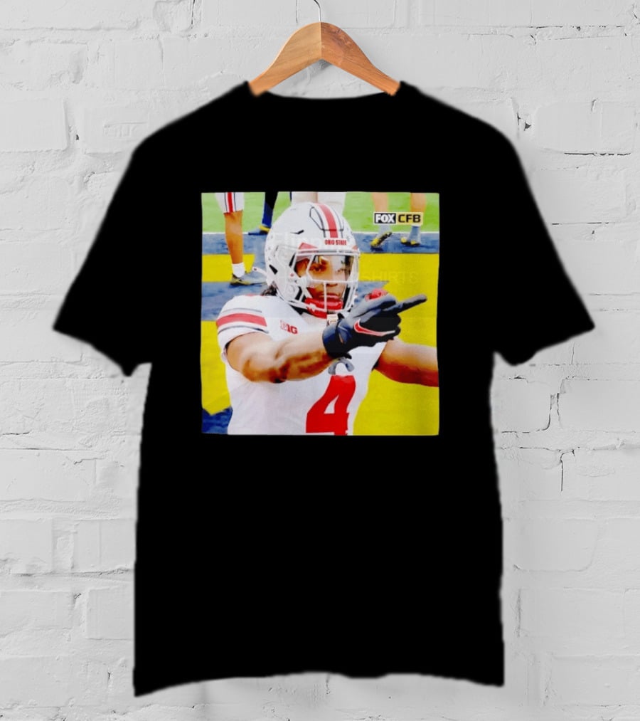 Ohio State Player Gesture Against Michigan Football T-Shirt