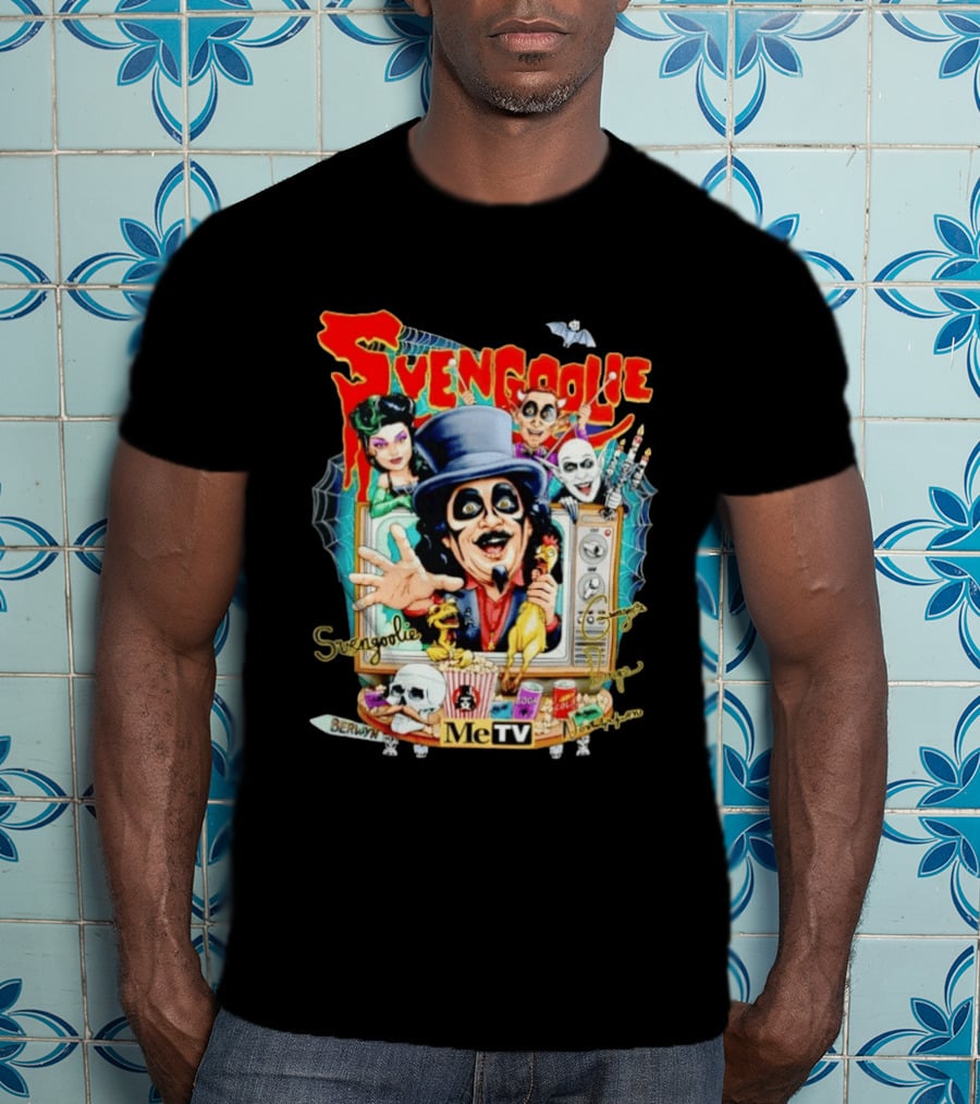 Svengoolie Berwyn MeTV Horror Characters And Spooky Fun T-Shirt