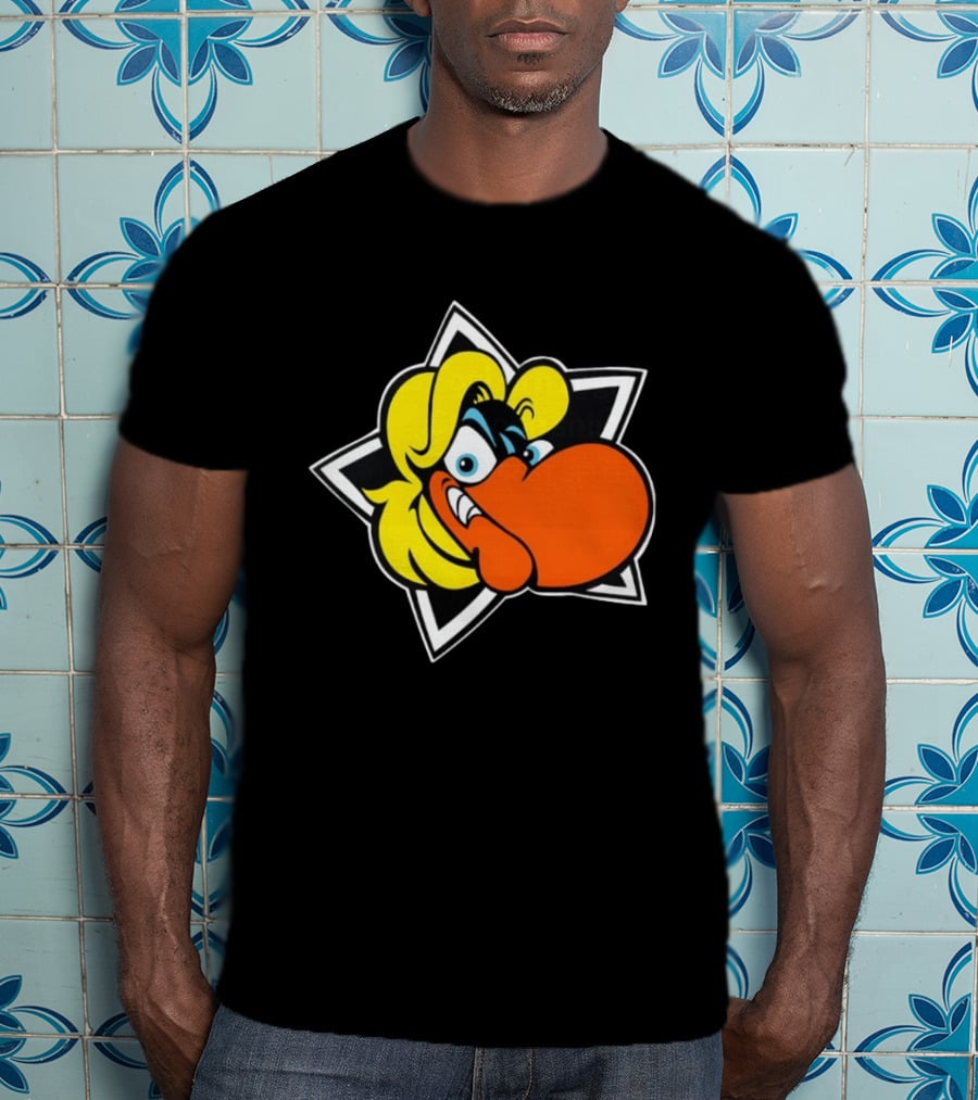 Looney Tunes Foghorn Leghorn Star Cartoon Character Face T-Shirt