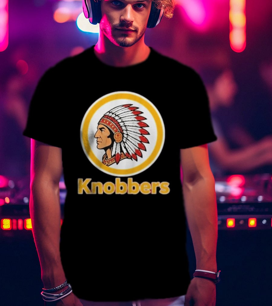 Washington Redskins Knobbers Native American Head T-Shirt