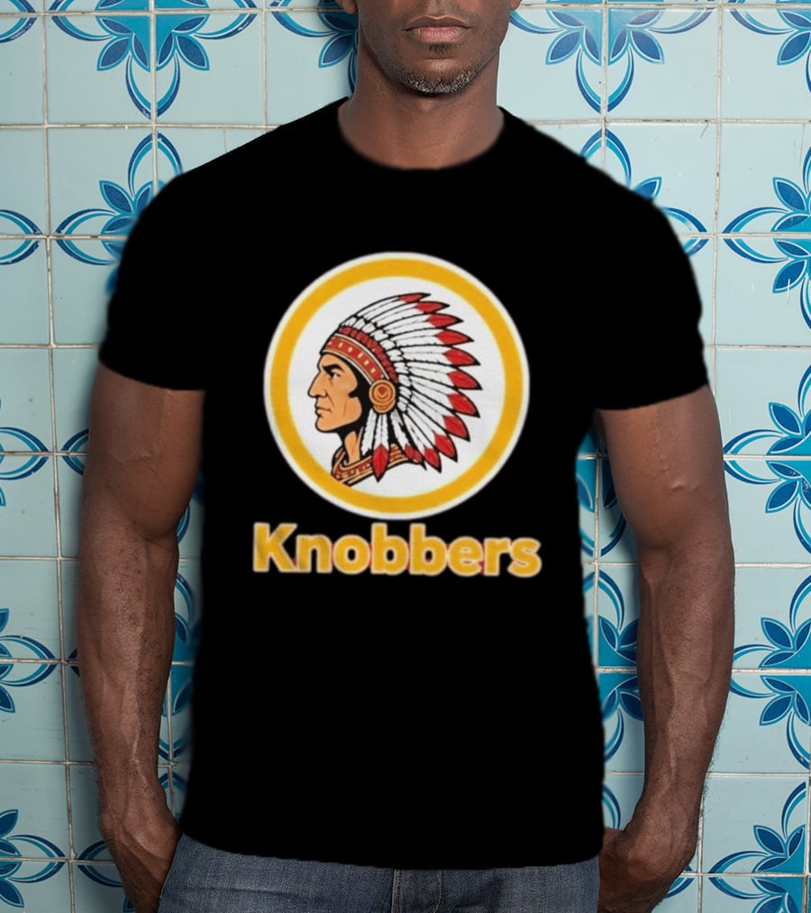 Washington Redskins Knobbers Native American Head T-Shirt