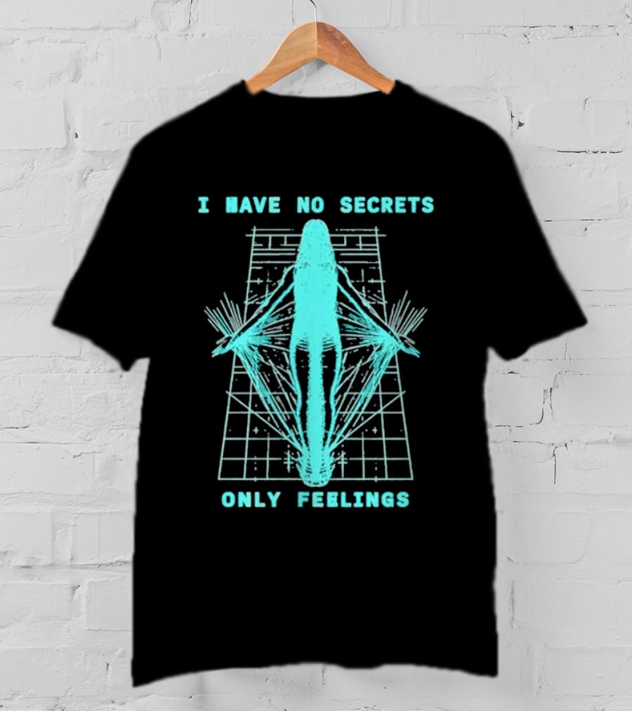 Phoebe Bridgers I Have No Secrets Only Feelings 2026 The Lost Tour T-Shirt