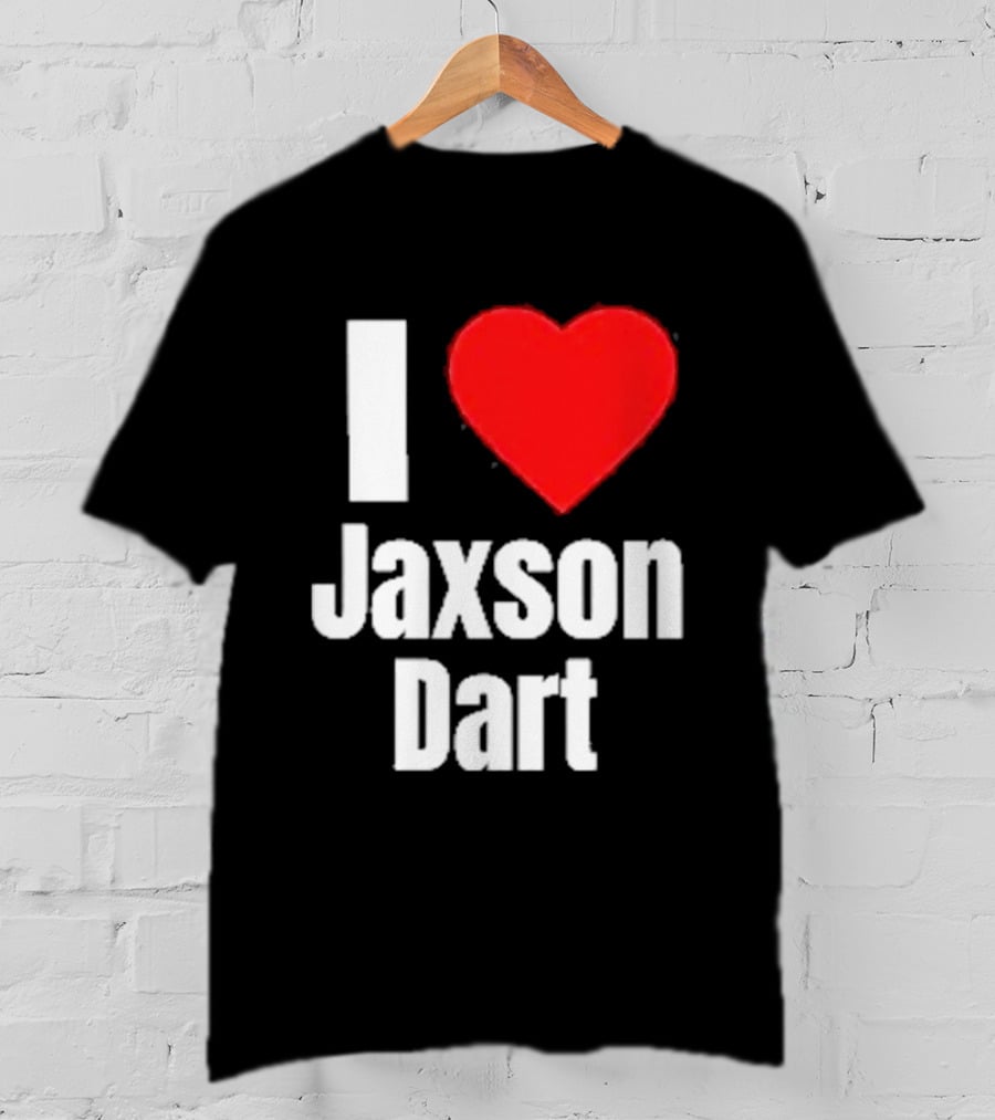 I Heart Jaxson Dart Fan Support T-Shirt