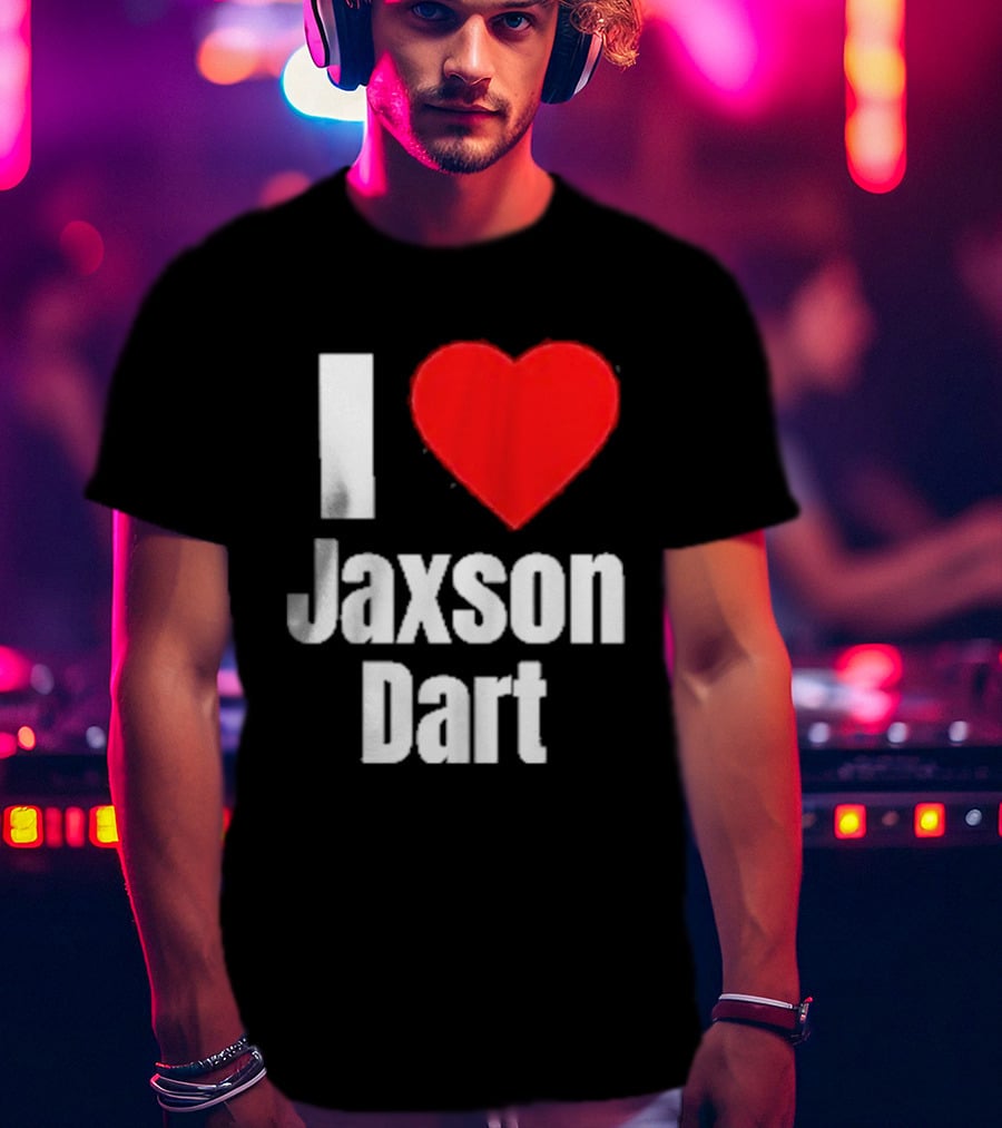I Heart Jaxson Dart Fan Support T-Shirt