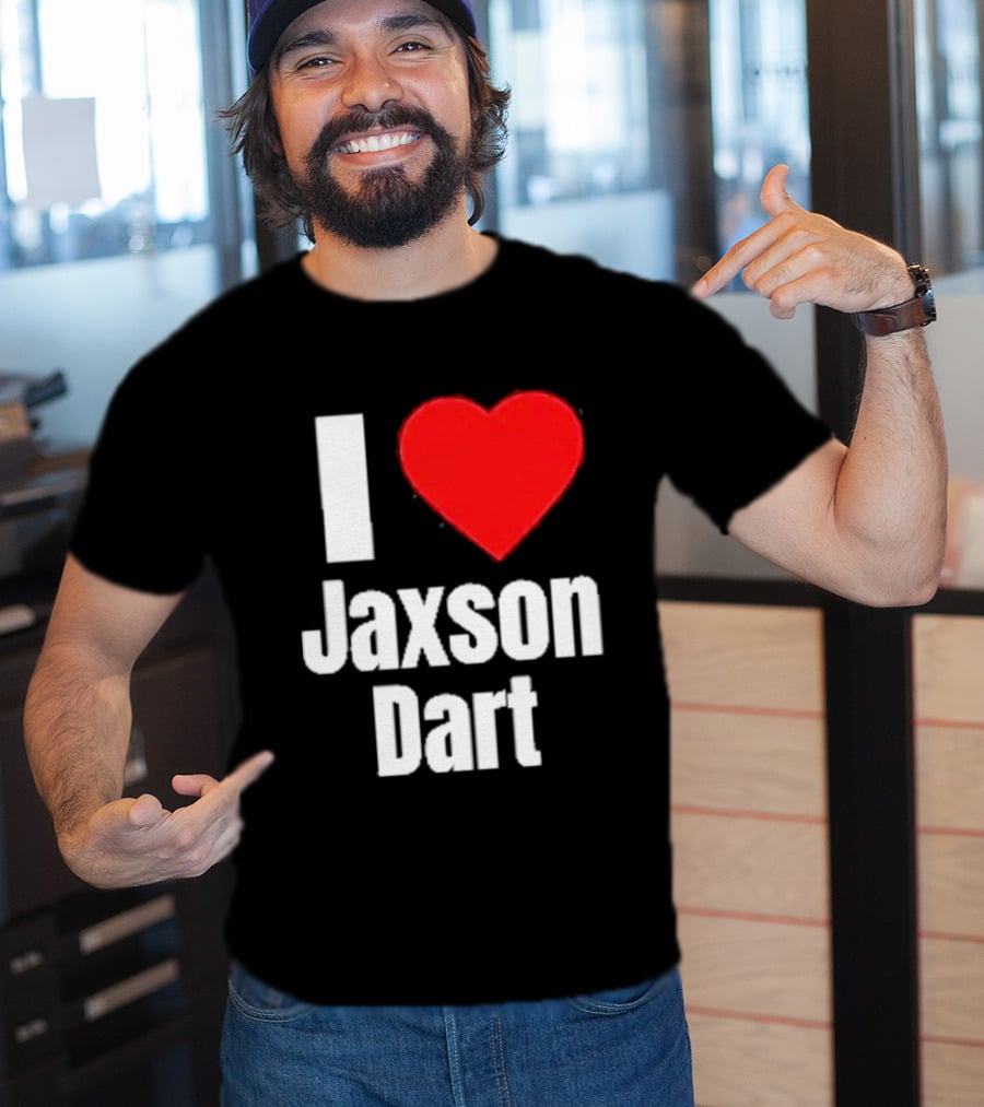 I Heart Jaxson Dart Fan Support T-Shirt