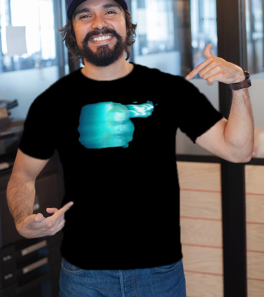 Phoebe Bridgers The Lost Tour 2026 Cyan Electric Aura T-Shirt