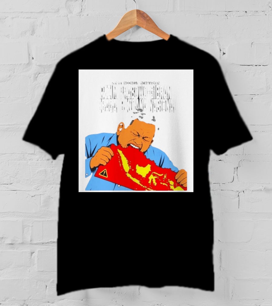 Rakyat Indonesia Menetapkan Rezim Prabowo Gibran Sebagai Bencana Nasional T-Shirt