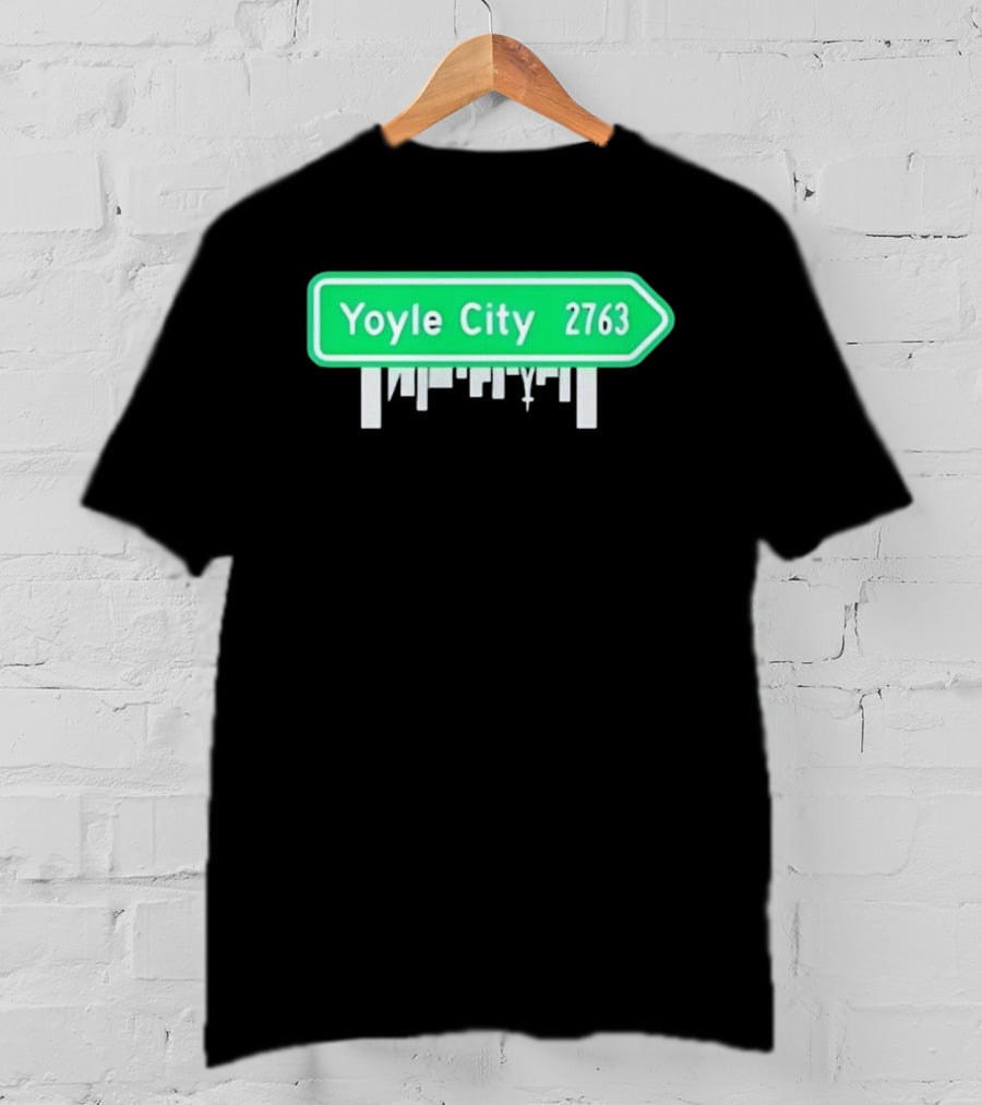Yoyle City 2763 Road Sign Battle For Dream Island Series T-Shirt