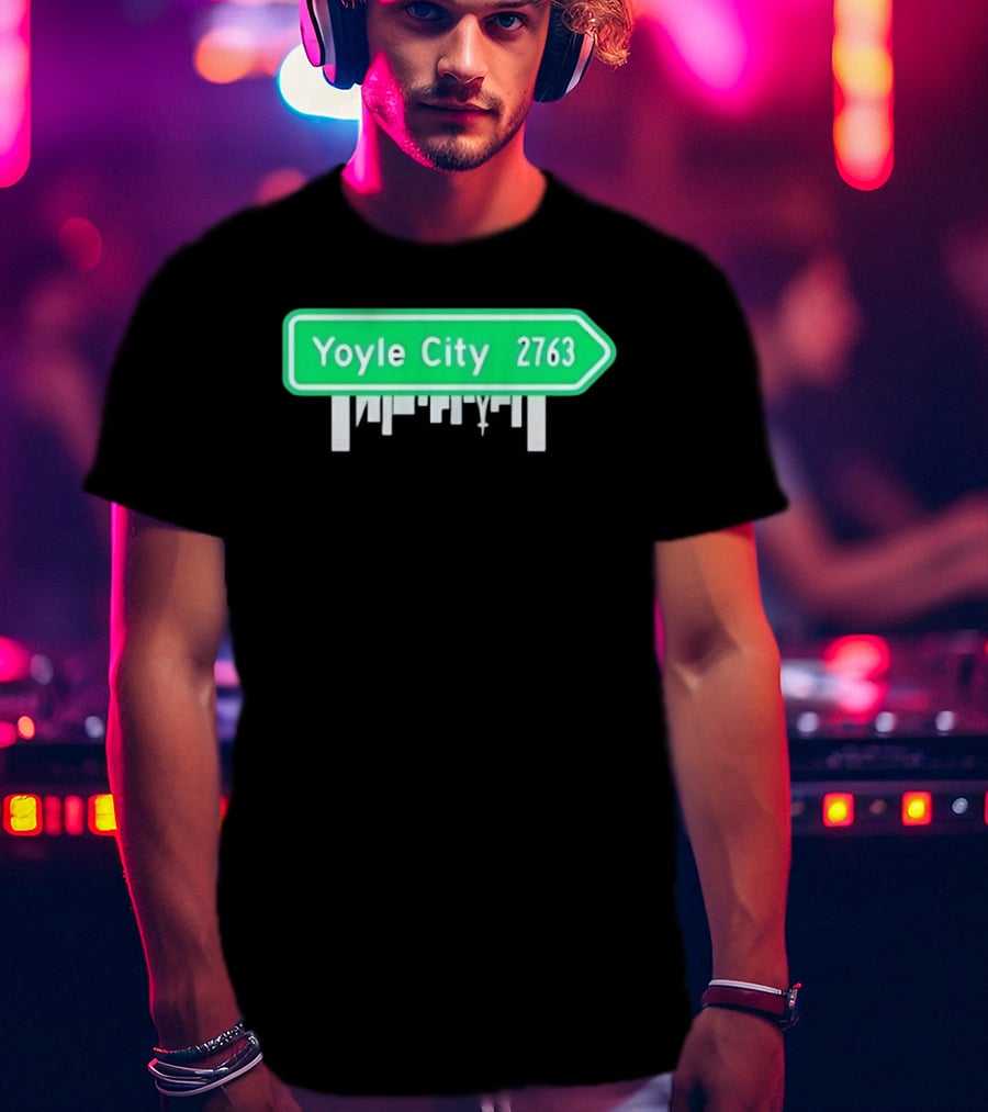 Yoyle City 2763 Road Sign Battle For Dream Island Series T-Shirt