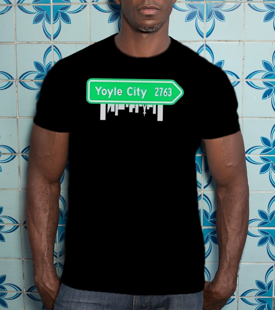 Yoyle City 2763 Road Sign Battle For Dream Island Series T-Shirt
