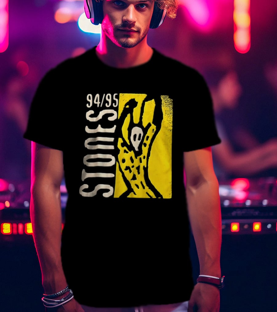 Stones 94 95 Yellow Voodoo Creature Sketch T-Shirt