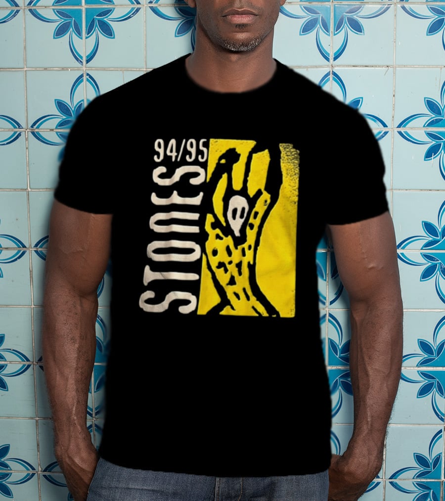 Stones 94 95 Yellow Voodoo Creature Sketch T-Shirt
