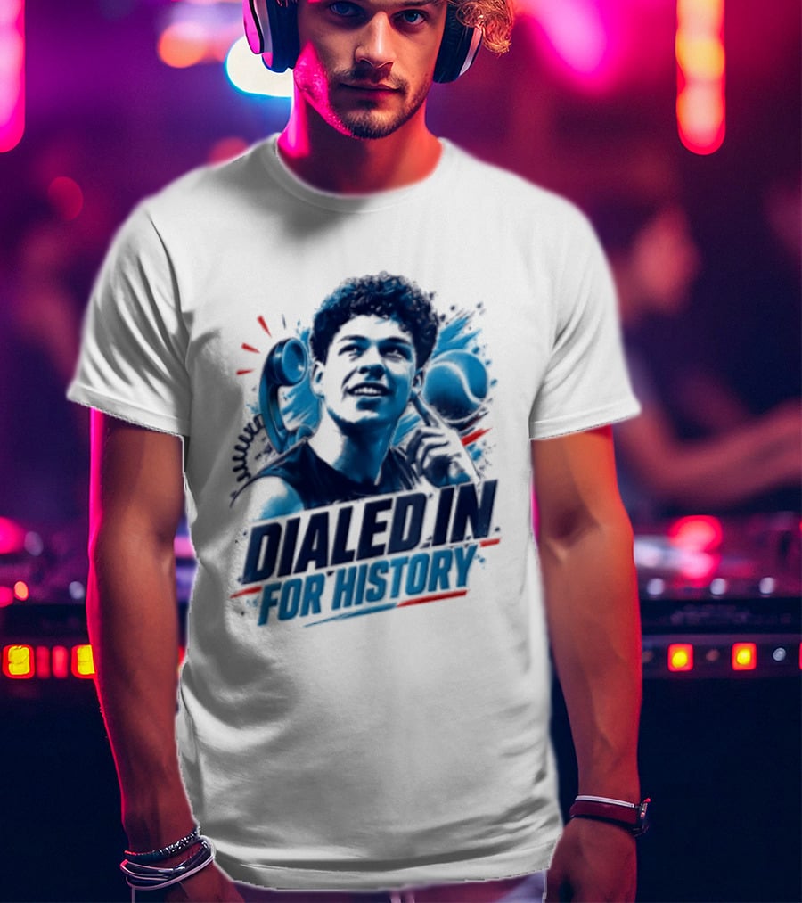 Ben Shelton Dialed In For History Tennis US Open T-Shirt