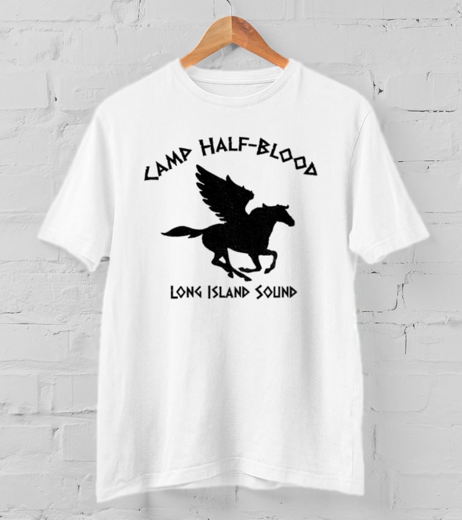 Camp Half Blood Pegasus Long Island Sound Halloween Costume T-Shirt