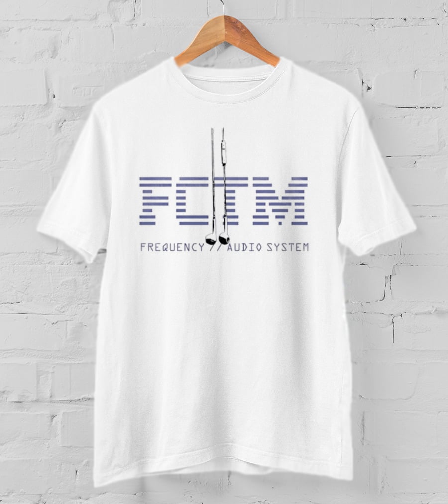 FCTM Frequency Audio System Sound Music T-Shirt