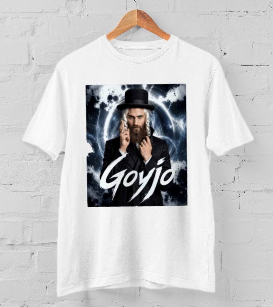 Goyjo Hasidic Top Hat Peys Mysterious Aura T-Shirt