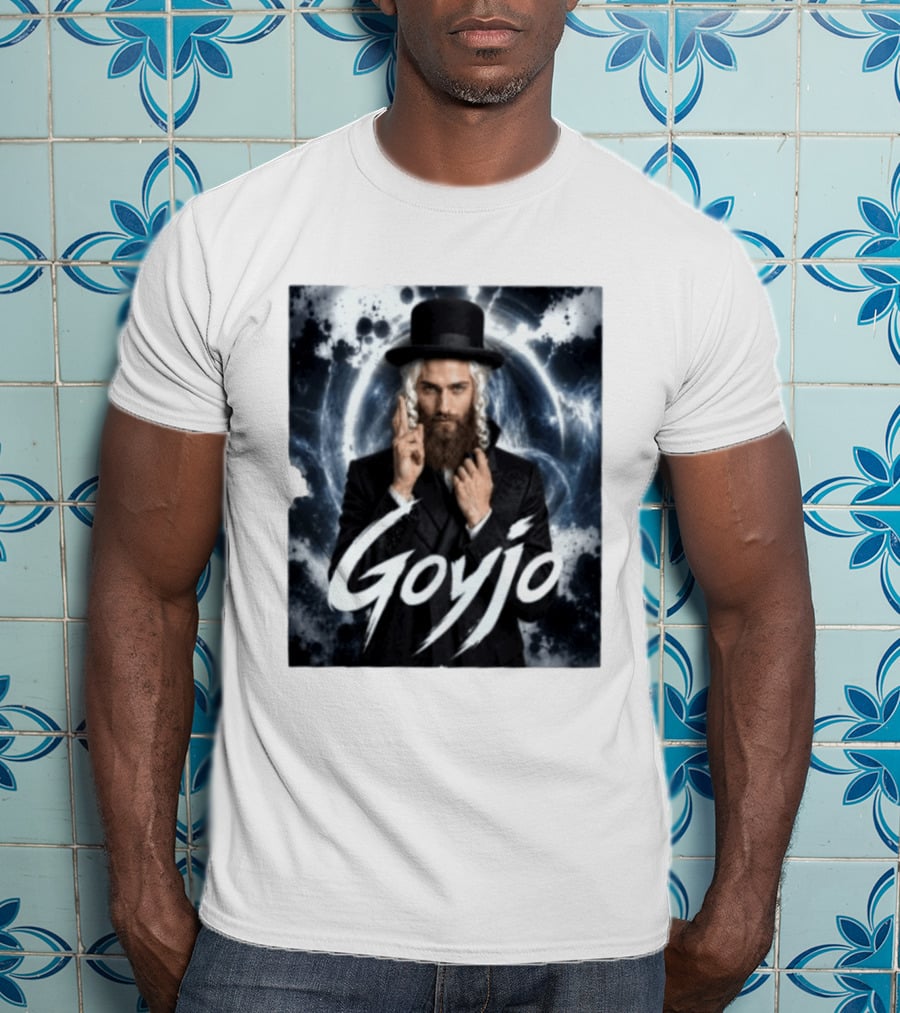Goyjo Hasidic Top Hat Peys Mysterious Aura T-Shirt
