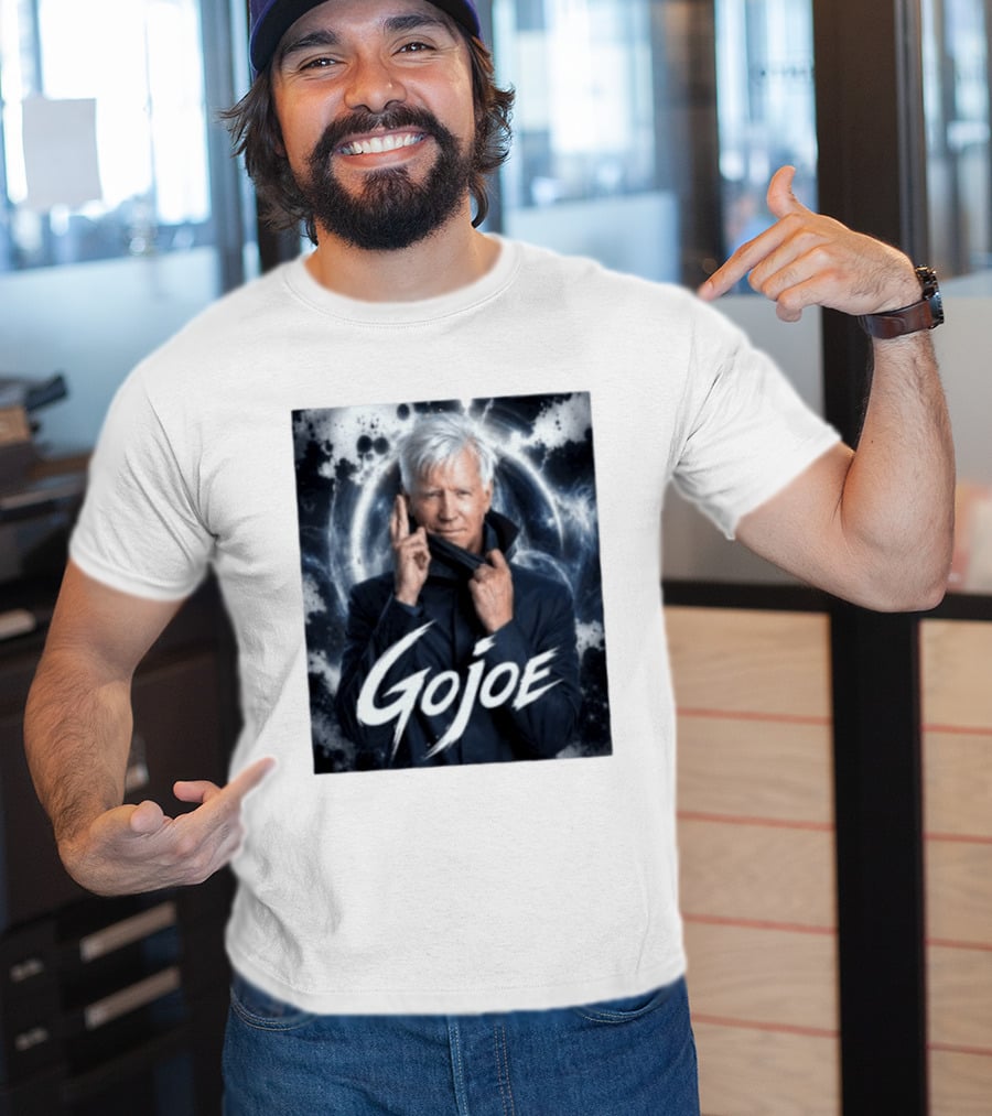 Joe Biden Gojoe Satoru Gojo Jujutsu Kaisen Mashup T-Shirt