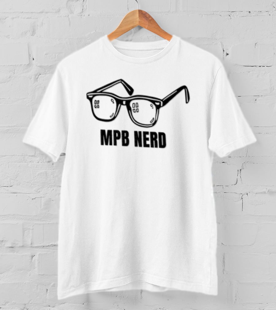 MPB Nerd Glasses For Musicians And Music Lovers T-Shirt