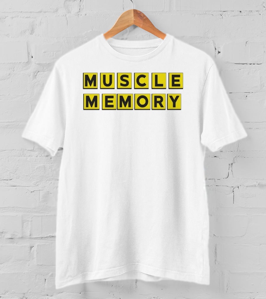 Muscle Memory Fitness Gym Workout Bodybuilding Motivation T-Shirt