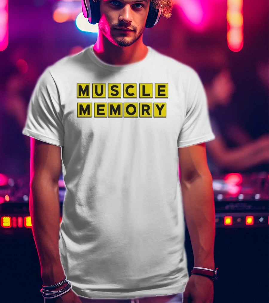 Muscle Memory Fitness Gym Workout Bodybuilding Motivation T-Shirt