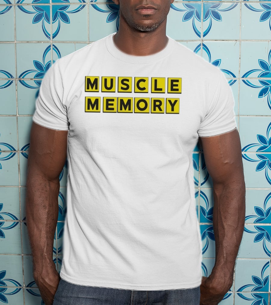 Muscle Memory Fitness Gym Workout Bodybuilding Motivation T-Shirt