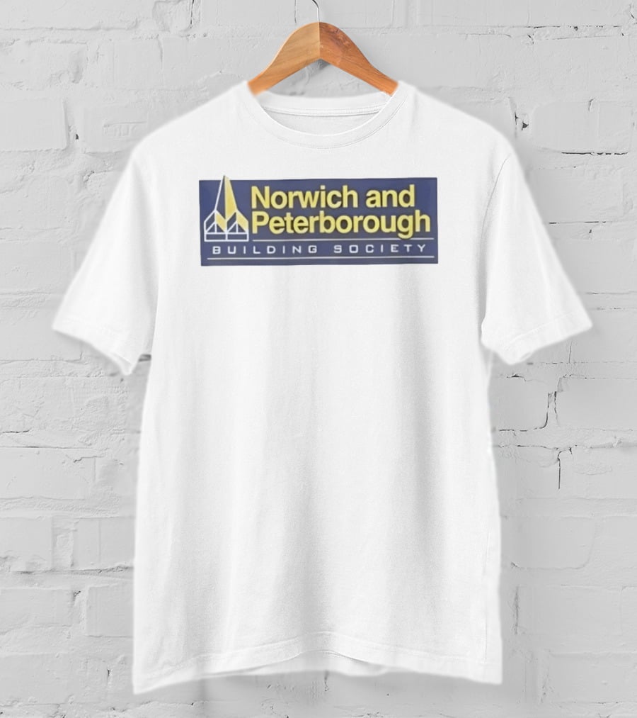 Norwich And Peterborough Building Society Emblem And Name T-Shirt