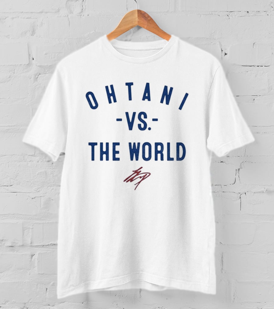 Ohtani Vs The World Baseball Dodgers T-Shirt