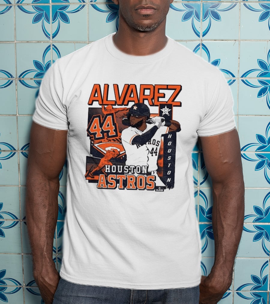 Yordan Alvarez 44 Houston Astros Player Edition MLB T-Shirt