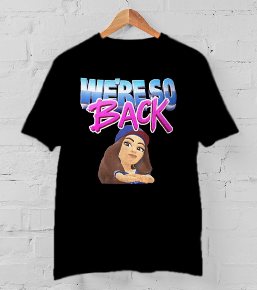 We're So Back Bitmoji Avatar Los Angeles Dodgers T-Shirt
