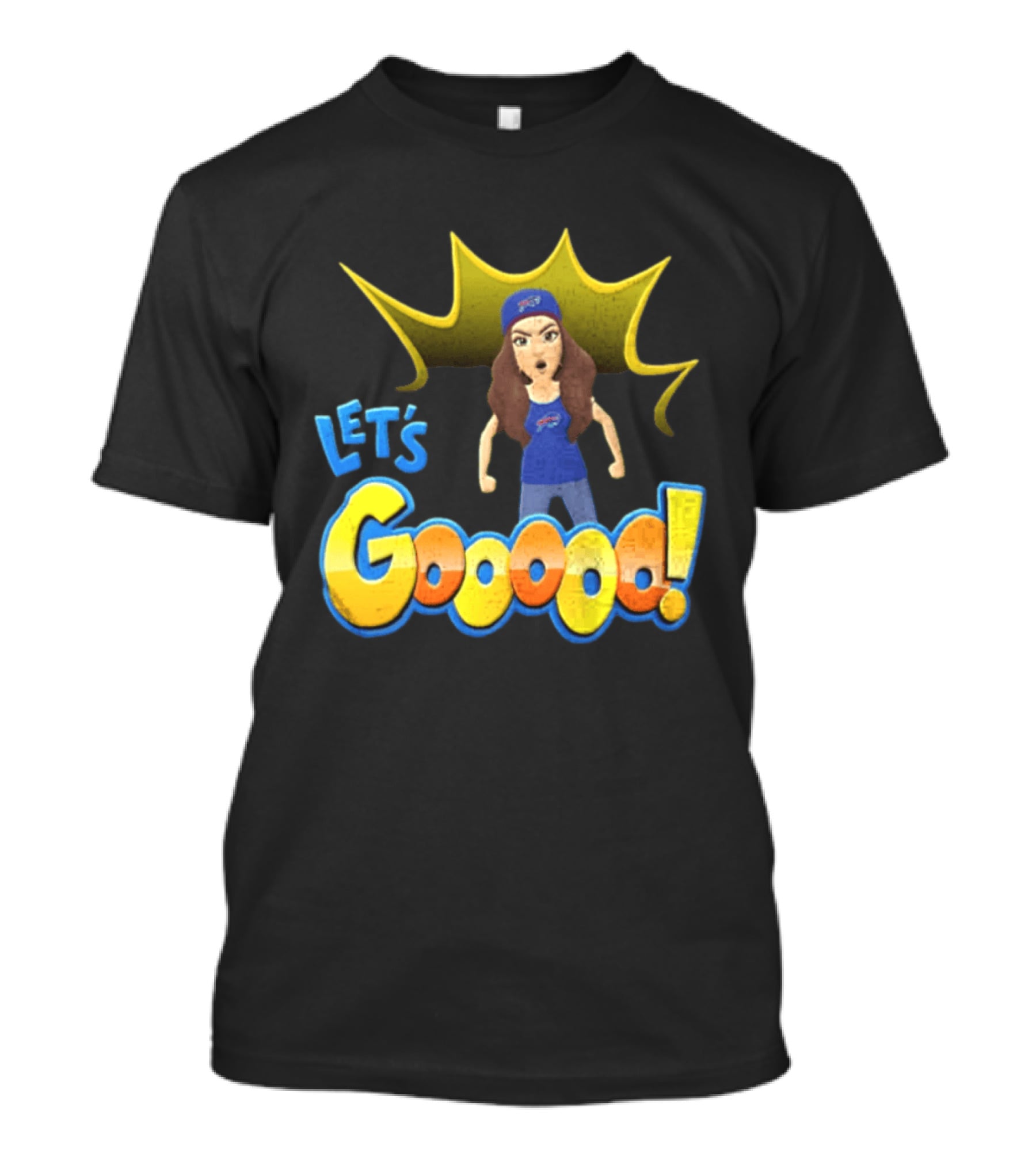 Buffalo Bills Let's Gooooo Football Enthusiast Team Spirit T-Shirt