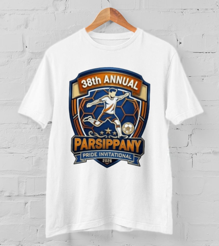 38th Annual Parsippany Pride Invitational 2026 Soccer Event T-Shirt