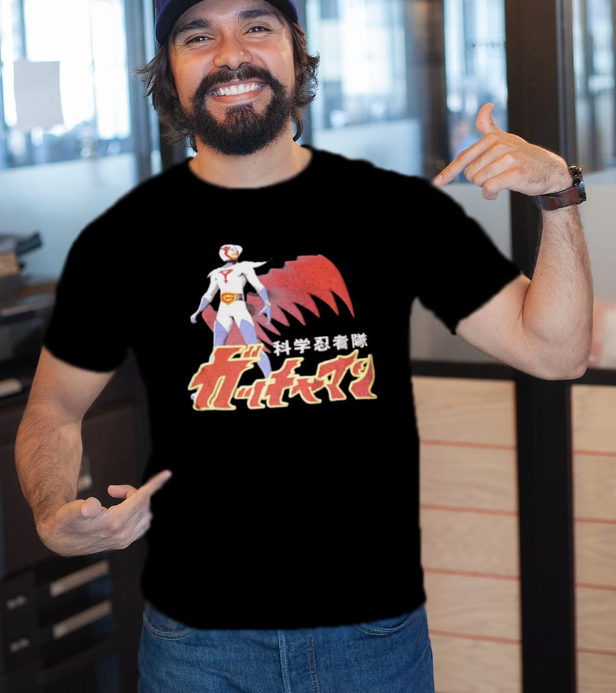 Ken The Eagle Science Ninja Team Gatchaman T-Shirt