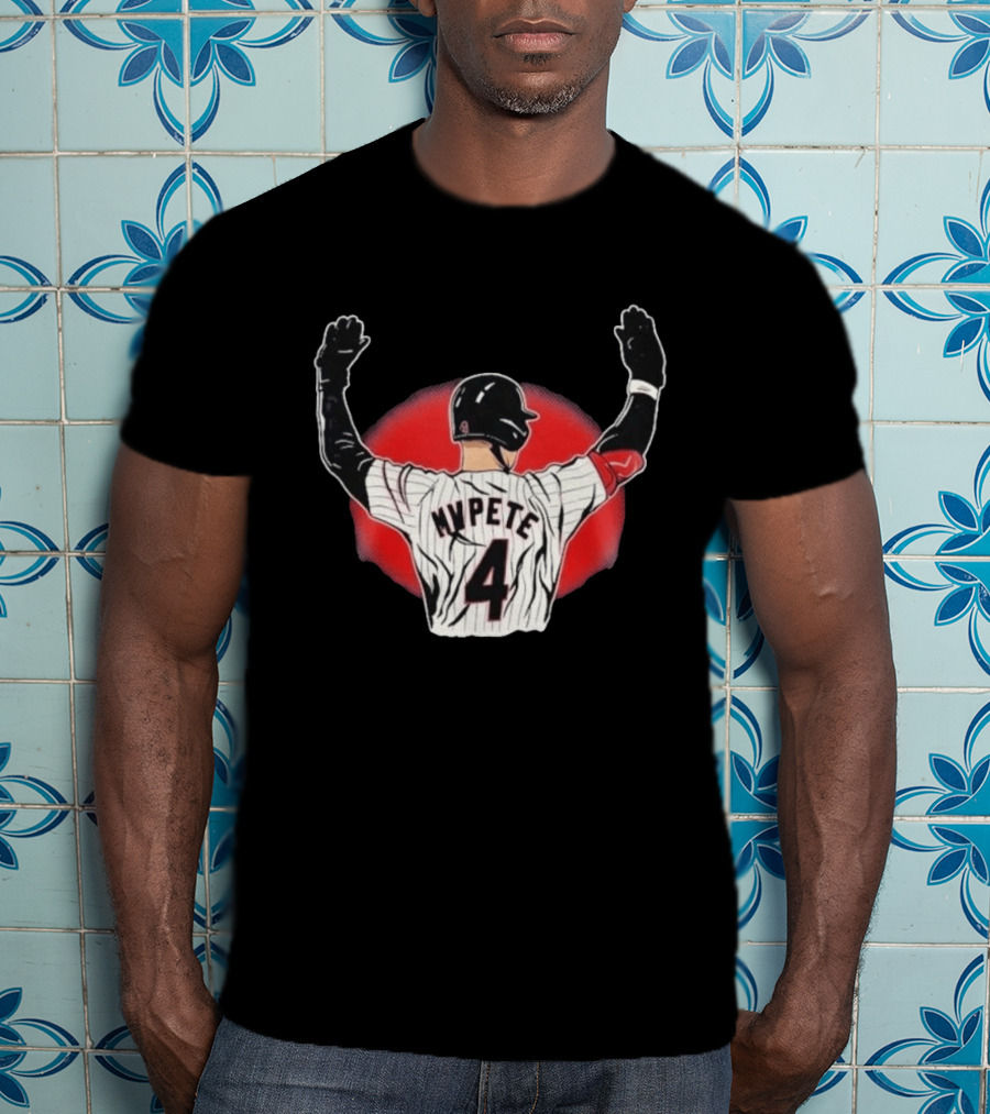Mvpete 4 Pete Crow Armstrong Baseball Celebration T-Shirt