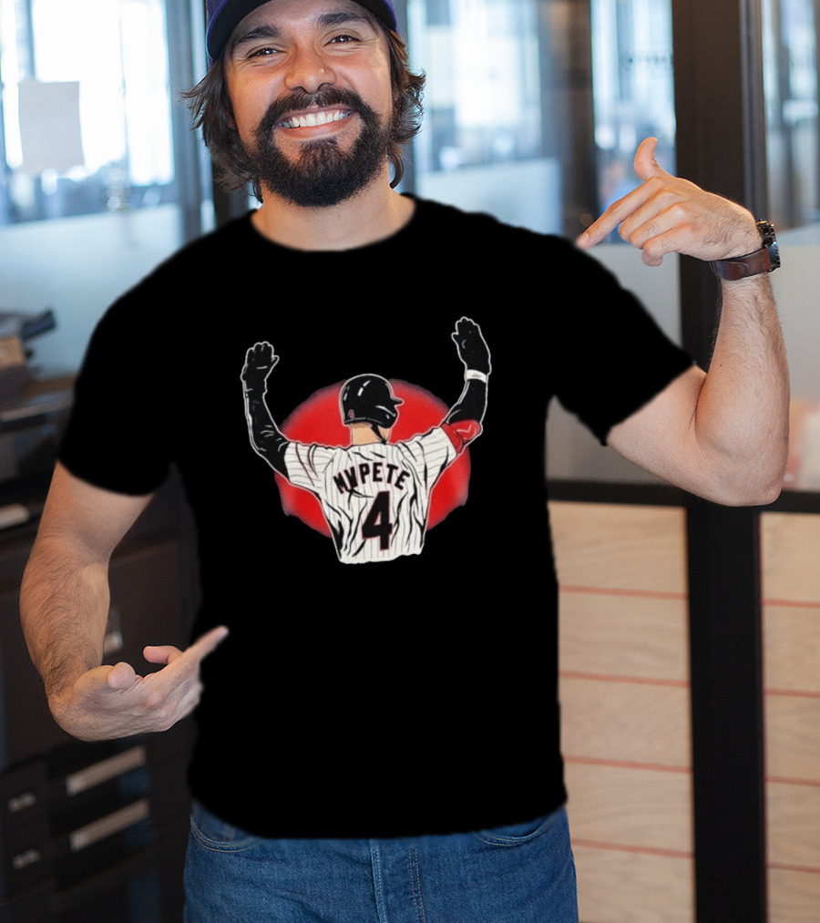 Mvpete 4 Pete Crow Armstrong Baseball Celebration T-Shirt