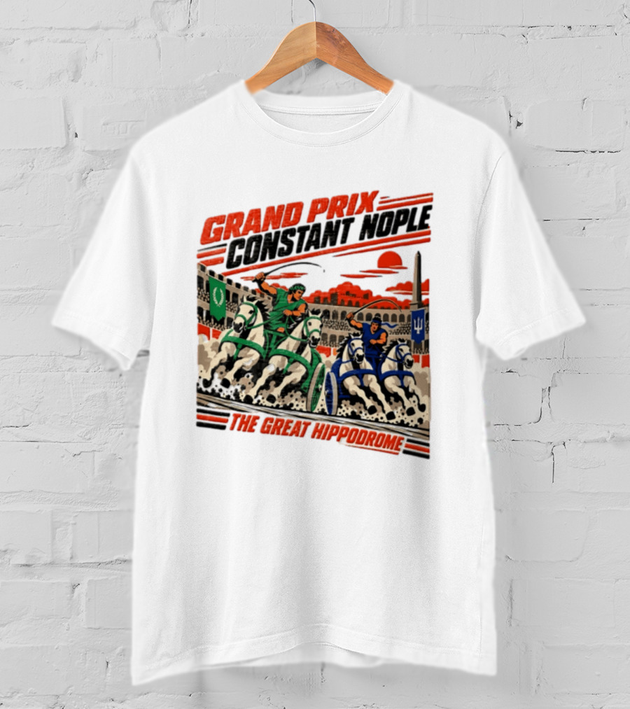 Grand Prix Constantinople Chariot Racers The Great Hippodrome T-Shirt