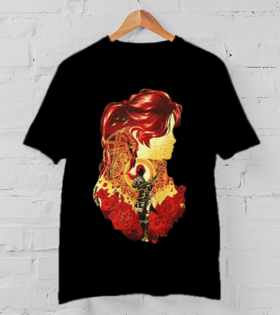 Rose Of Versailles Oscar Francois De Jarjayes Anime Manga Roses T-Shirt