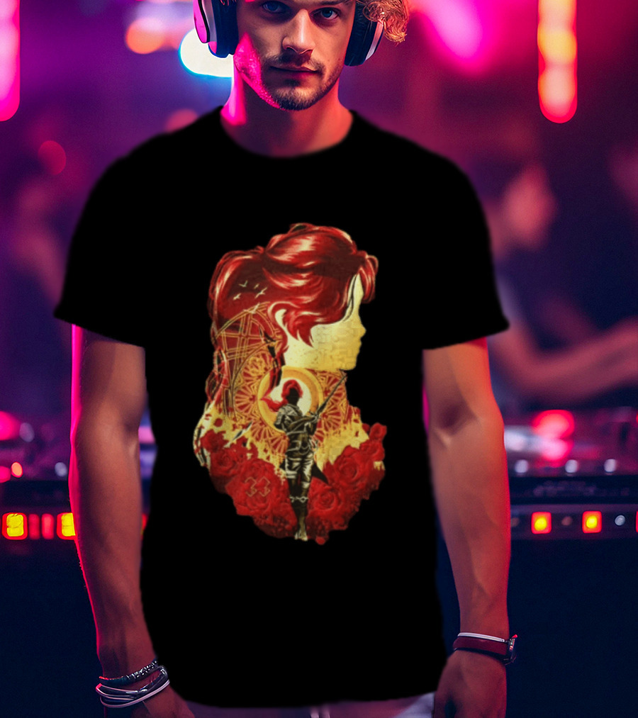 Rose Of Versailles Oscar Francois De Jarjayes Anime Manga Roses T-Shirt