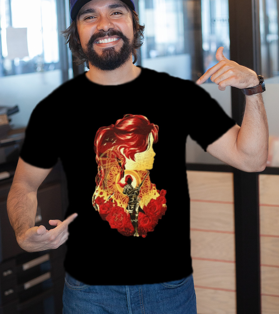 Rose Of Versailles Oscar Francois De Jarjayes Anime Manga Roses T-Shirt