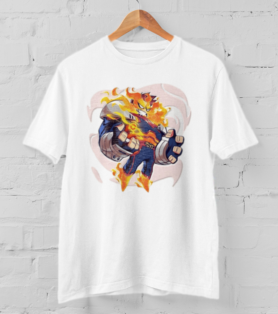 Endeavor My Hero Academia Fiery Flame T-Shirt
