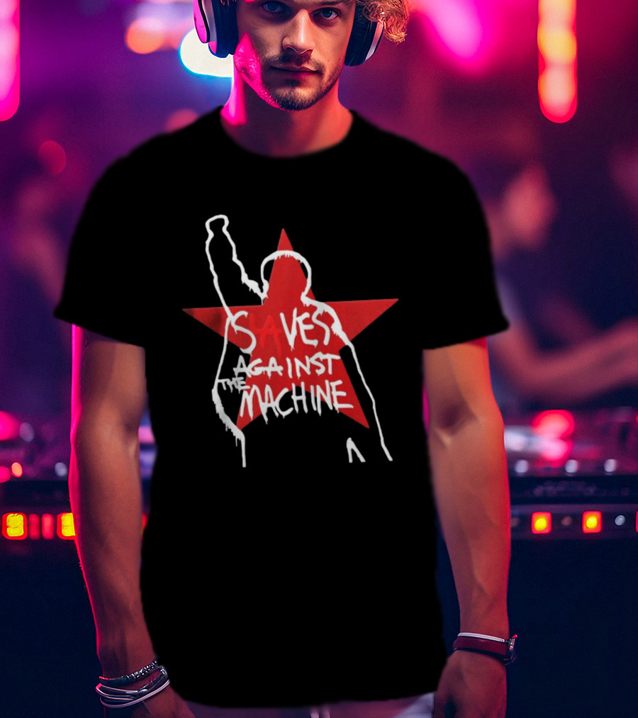 Saves Against The Machine Red Star T-Shirt