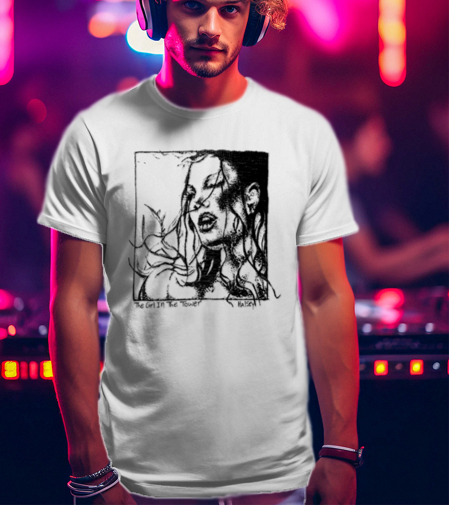 Halsey The Girl In The Tower Enchanted Forest Shadows T-Shirt