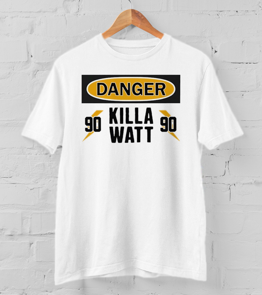 Danger Killa Watt 90 Pittsburgh Steelers TJ Watt T-Shirt