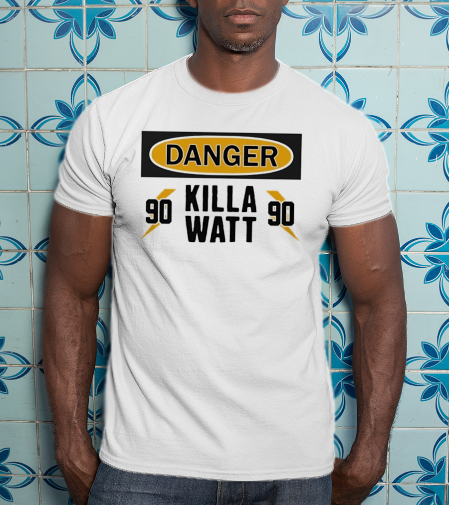 Danger Killa Watt 90 Pittsburgh Steelers TJ Watt T-Shirt