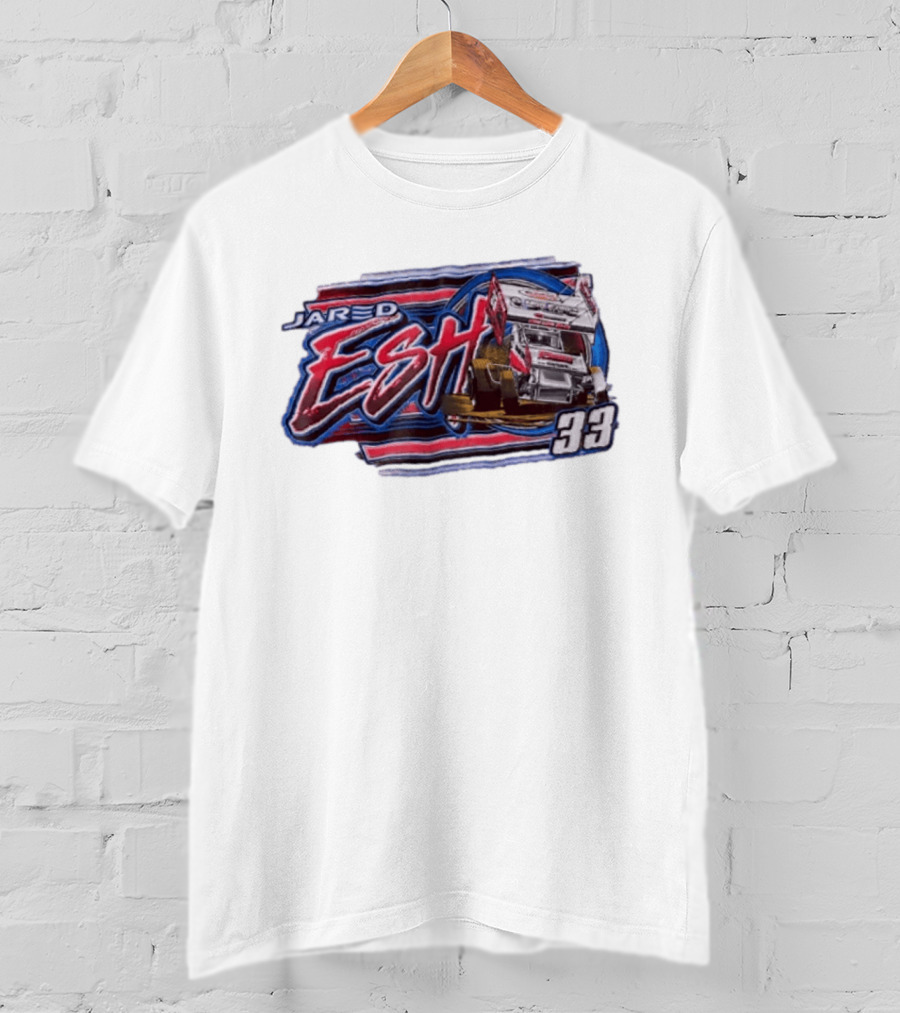 Jared Esh 33 Sprint Car Racing Ezra's Point Competition T-Shirt