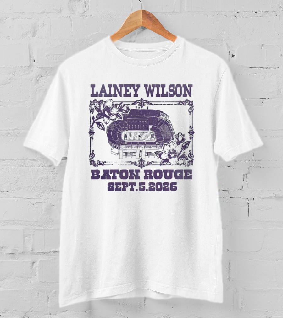 Lainey Wilson Baton Rouge September 5 2026 Vintage Concert T-Shirt