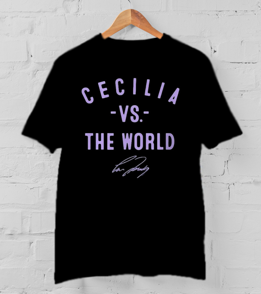 Cecilia Vs The World Signature Edition T-Shirt