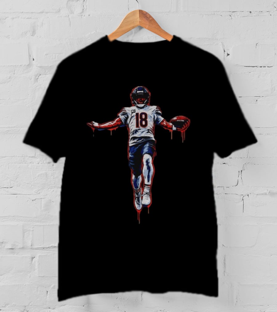 Chicago Bears Caleb Williams Number 18 Football Legend T-Shirt