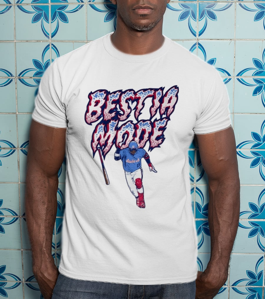 Ronald Acuña Jr Bestia Mode Baseball Atlanta Braves T-Shirt